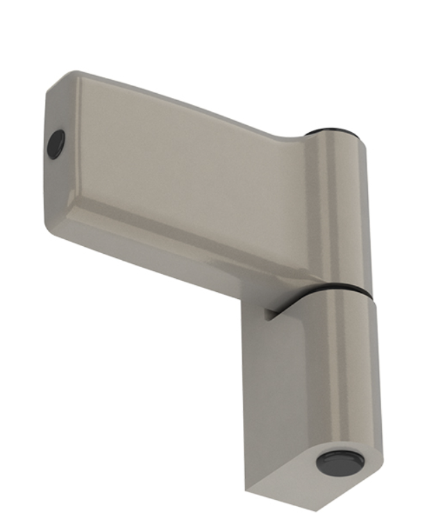 ZAWIAS DRZWIOWY JOCKER DO PCV 120 kg 17.5 mm SATIN