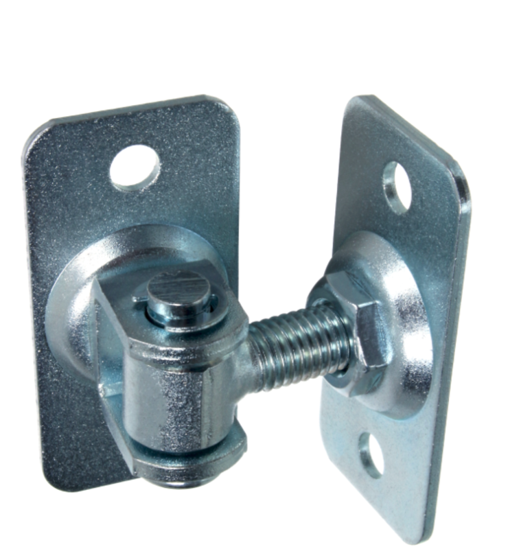 ZAWIAS REGULOWANY M12 Z PODWÓJNĄ PODSTAWĄ 75 x 37 x 2.5 mm