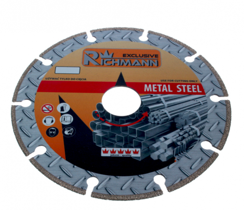 TARCZA DO CIĘCIA METALU DIAMENTOWA 115 x 1,4 mm
