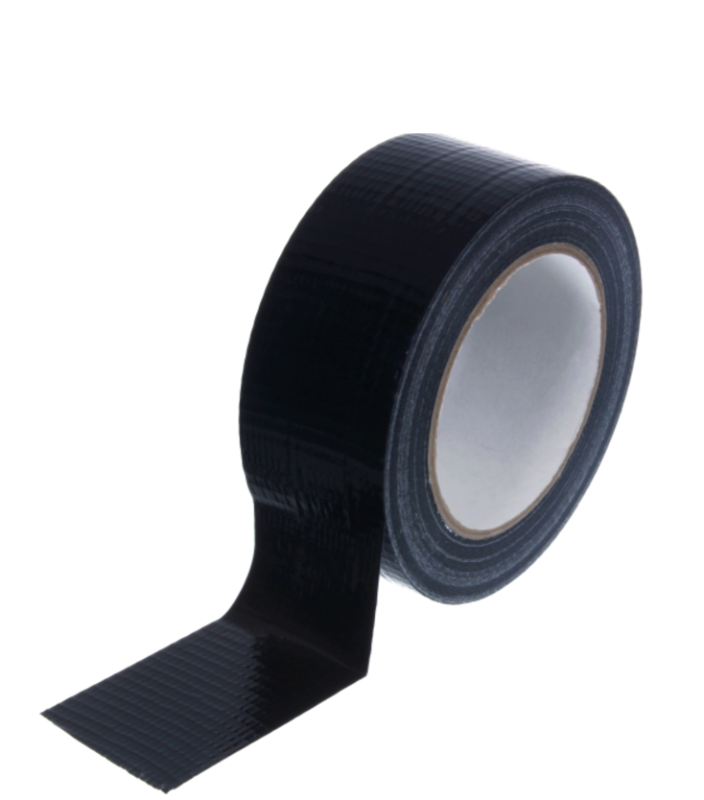 TAŚMA NAPRAWCZA DUCK-TAPE CZARNA 48 mm x 50 Y