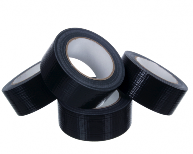 TAŚMA NAPRAWCZA DUCK-TAPE CZARNA 48 mm x 50 Y