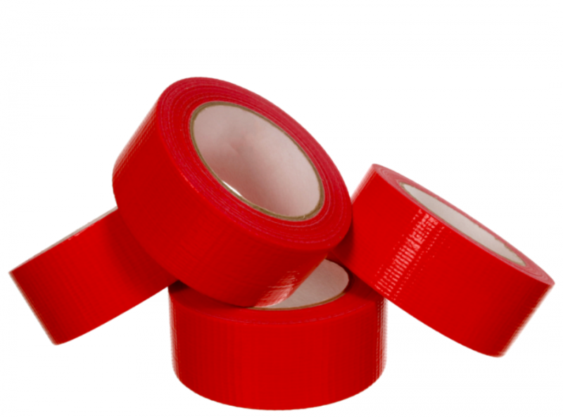 TAŚMA NAPRAWCZA DUCK-TAPE 48 mm x 50 Y CZERWONA