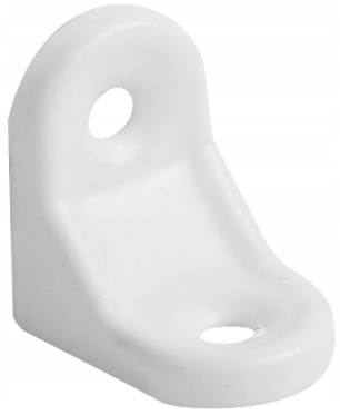 WSPORNIK STALOWY MAŁY BIAŁY 30x30 mm