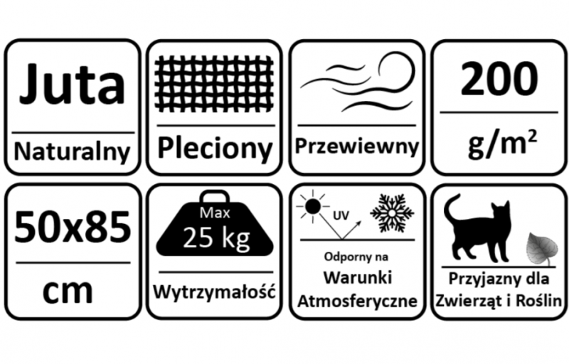 WOREK JUTOWY 50 x 85 cm