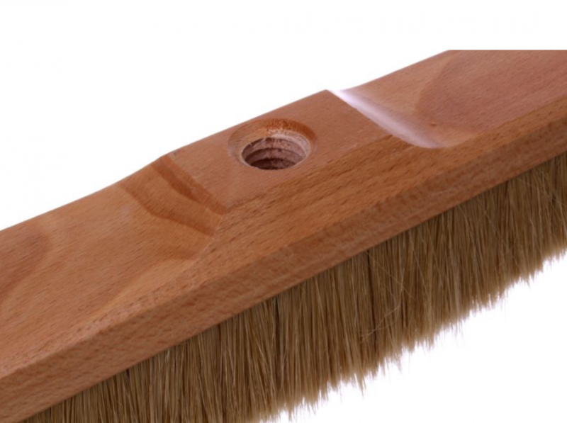 ZAMIATACZ Z NATURALNYM WŁOSEM 60 cm Z GWINTEM