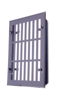 KRATKA WENTYLACYJNA NIERDZEWNA 140 x 210 PROSTA Z SIATKĄ
