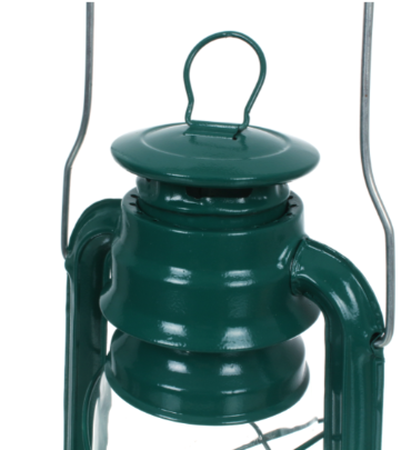 LAMPA NAFTOWA 250 mm ZIELONA