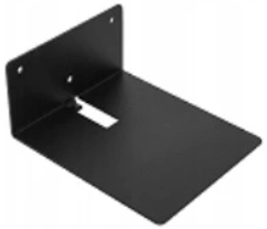 NIEWIDZIALNA PÓŁKA NA KSIĄŻKI 150x60x125x2.0 CZARNA