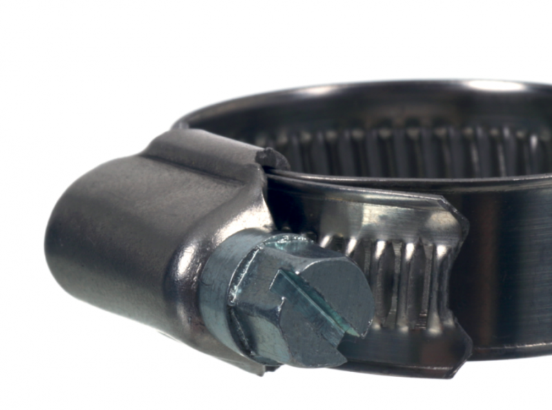 OPASKA ŚLIMAKOWA ZACISKOWA NIERDZEWNA W4 12 mm 80-100 mm