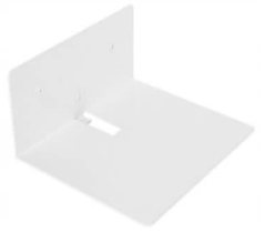 NIEWIDZIALNA PÓŁKA NA KSIĄŻKI 150x80x170x2.0 BIAŁA
