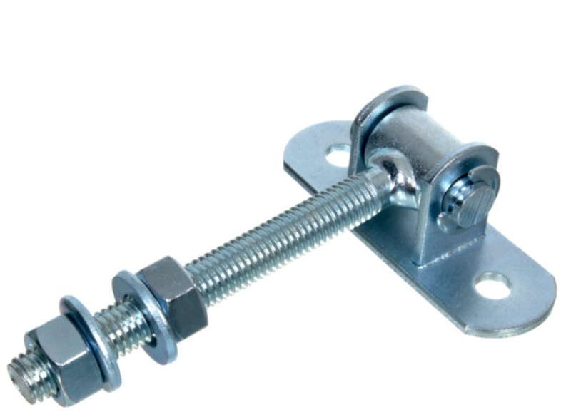 ZAWIAS REGULOWANY M12 L-115 PODSTAWA 90x30x3 mm
