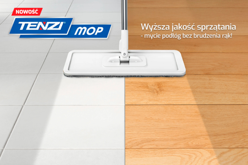 MOP Z WIADERKIEM DWUKOMOROWYM 5 L + 2 WKŁADY