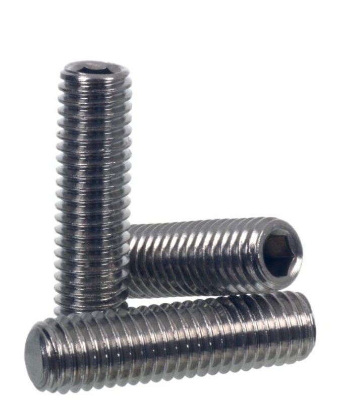 WKRĘT DOCISKOWY NIERDZEWNY / DIN 913 / PŁASKI / M12x20 mm / 100 szt.