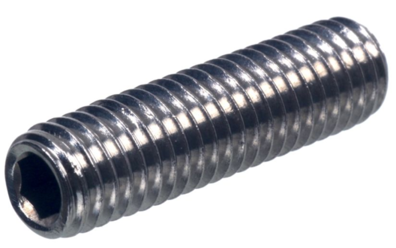 WKRĘT DOCISKOWY NIERDZEWNY / DIN 913 / PŁASKI / M12x20 mm / 100 szt.