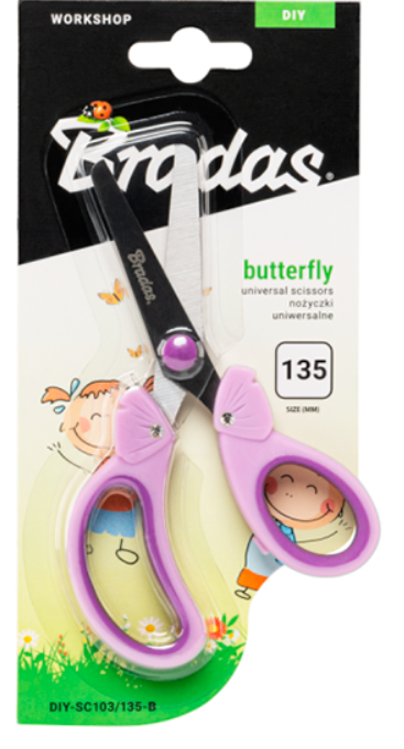 NOŻYCZKI MINI BUTTERFLY 135 mm