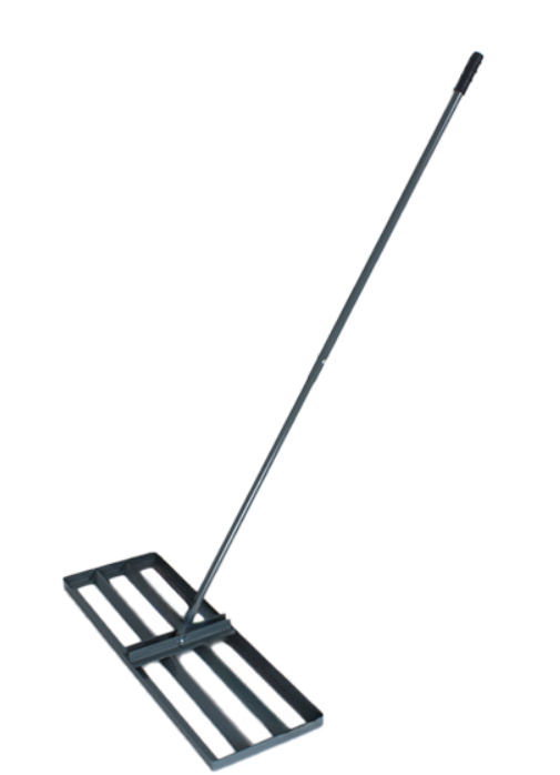 NIWELATOR OGRODOWY RĘCZNY 90x30 cm Z TRZONKIEM MEATLOWYM 175 cm