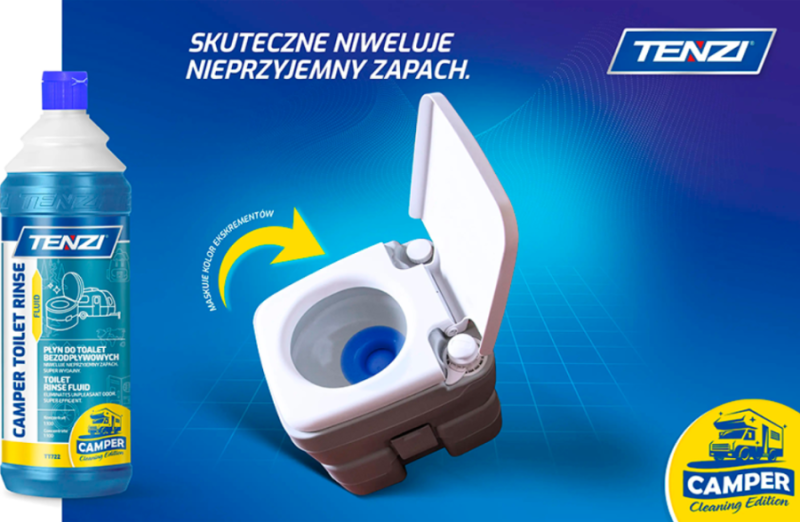PŁYN KONCENTRAT DO TOALET PRZENOŚNYCH/CAMPERÓW TOILET RINSE FLUID 5 L