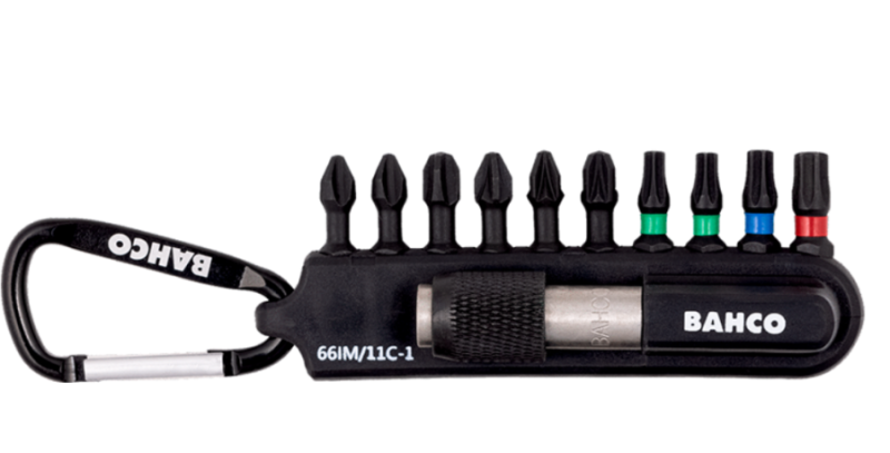 BITY UDAROWE ZESTAW 11 ELEMENTÓW TORX, PH, PZ + UCHWYT AUTOMATYCZNY 1/4"-25 mm