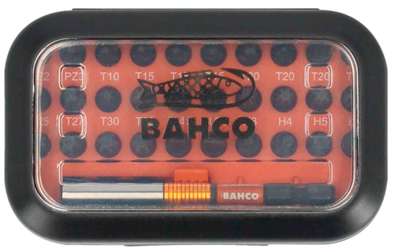 ZESTAW BITÓW UDAROWYCH 31 ELEMENTÓW TORX, PH, PZ, HEX BAHCO 1/4" -25 mm