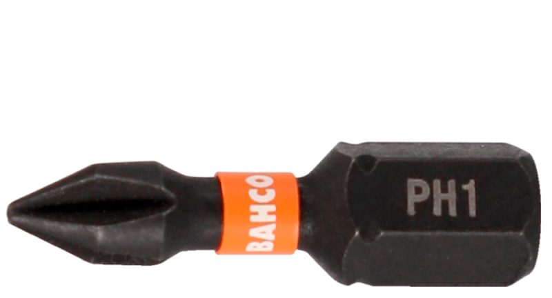 BIT KOŃCÓWKA UDAROWA PH1 1/4"- 25 mm TORSION 10 szt.