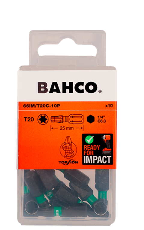 BIT KOŃCÓWKA UDAROWA T20 1/4"- 25 mm TORSION 10 szt.