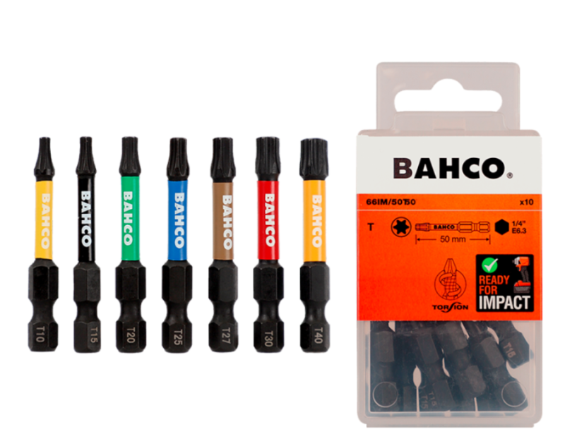BIT KOŃCÓWKA UDAROWA T40 1/4" -50 mm TORSION 10 szt.