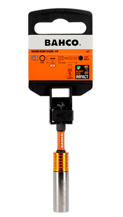 UCHWYT DO BITÓW KOŃCÓWEK AUTOMATYCZNY 1/4"- 75 mm