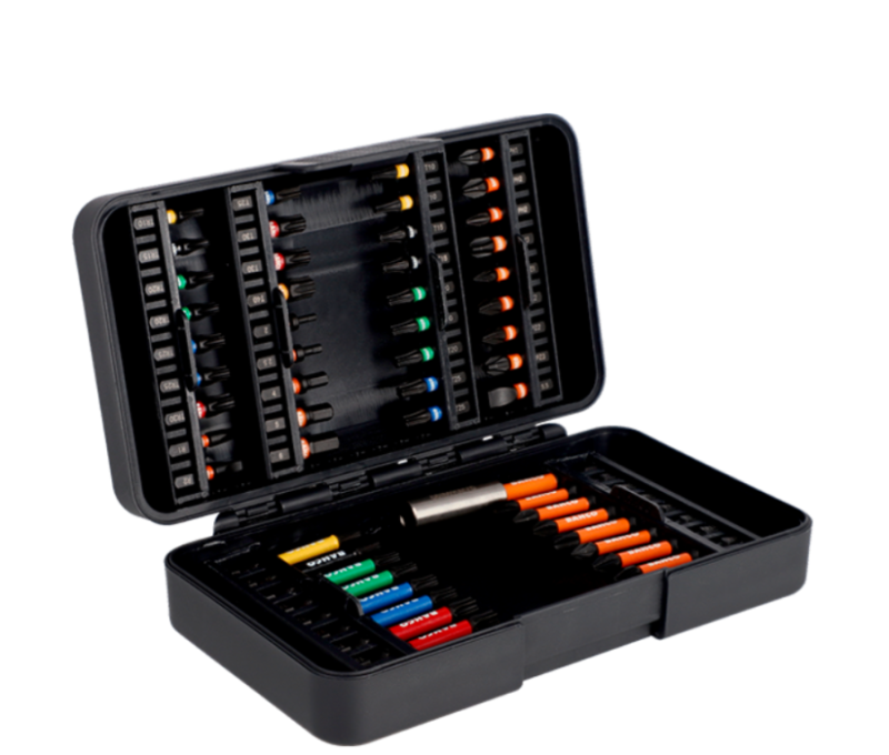 BIT - KOŃCÓWKA UDAROWA ZESTAW 54 ELEMENTÓW TORX, PH, PZ, HEX, TAMPER/ROBERTSON 1/4" 25 + 50 mm