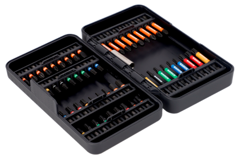 BIT - KOŃCÓWKA UDAROWA ZESTAW 54 ELEMENTÓW TORX, PH, PZ, HEX, TAMPER/ROBERTSON 1/4" 25 + 50 mm