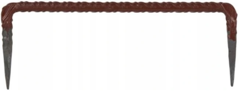KLAMRA BUDOWLANA OKRĄGŁA 350x10 mm