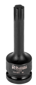 NASADKA UDAROWA Z MOCOWANIEM 1/2" RIBE ZEWNĘTRZNA M6 x 78 mm