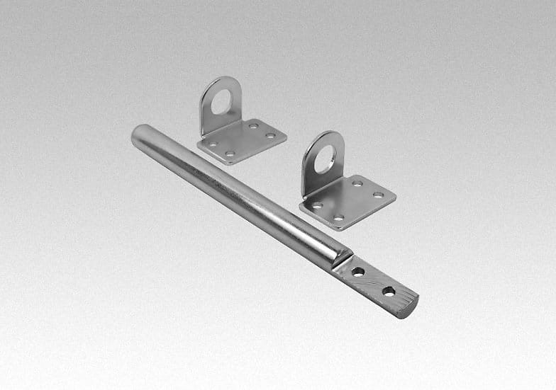 RYGIEL ŚR. 15×200 MM + 2 PROWADNICE