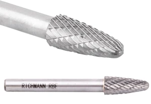 Frez kulisto-stożkowy do metalu 12x25 mm RICHMANN HM węglik spiekany