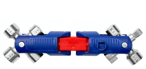 Klucz do systemów odcinających KNIPEX JointKey Quadro - wielofunkcyjny, składany
