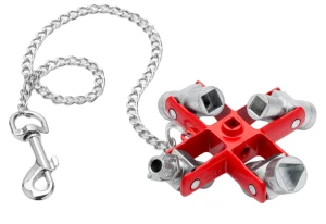 Klucz wielofunkcyjny KNIPEX do tablic rozdzielczych i systemów odcinających