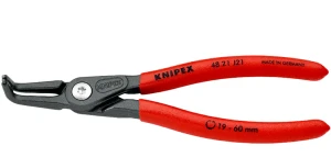 Szczypce segera wewnętrzne odgięte 165 mm KNIPEX do pierścieni Ø19-60 mm