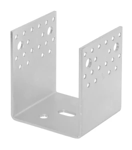 Podstawa słupa szeroka typu „U” 100x125x100 mm, gr. 4.0 mm MARK