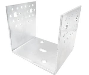 Podstawa słupa szeroka typu „U” 140x125x120 mm, gr. 4.0 mm MARK