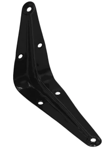 Wspornik stalowy czarny 100x75 mm do półek garażowych MARK