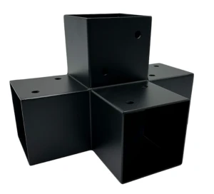 Łącznik belki kwadratowej typ "X" 102x206x306x2.0 mm MARK