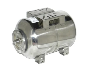Zbiornik przeponowy nierdzewny poziomy 80l Malec-Pompy