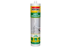 Akryl szpachlowy lekki SOUDAL biały 280 ml