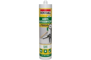 Akryl błyskawiczny SOUDAL Akryl Express biały 280 ml