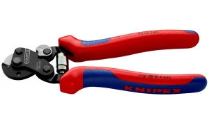 Nożyce do cięcia lin stalowych max 4,0 mm KNIPEX jednoręczne 160 mm