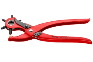 Szczypce obrotowe do wycinania otworów KNIPEX 6 rozmiarów 2,0-5,0 mm 220 mm