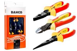 Zestaw szczypiec elektrycznych VDE BAHCO 3 szt.
