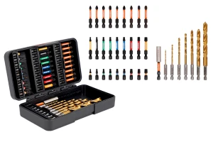 Zestaw bitów udarowych BAHCO 35 szt. TORX PH PZ 1/4" z uchwytami i wiertłami HSS