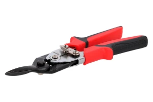 Nożyce do cięcia blachy BAHCO lewe czerwone 260 mm 60-62 HRC