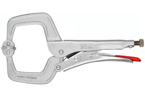 Szczypce zaciskowe spawalnicze klamrowe KNIPEX z ruchomymi szczękami 280 mm