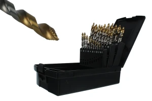 Zestaw wierteł do metalu HSS-G EXACT TORNADO TiN-TiP 1-13 mm - 25 szt.